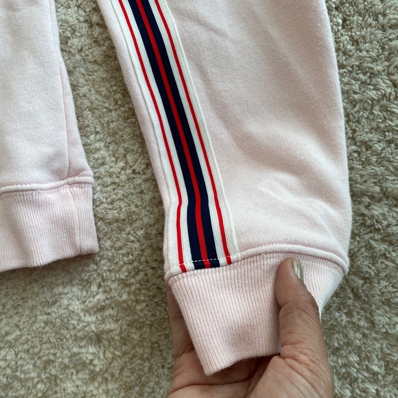 Tna Aritzia Cropped Hoodie Womens Size XS Cream Draw String Closure - Picture 10 of 11